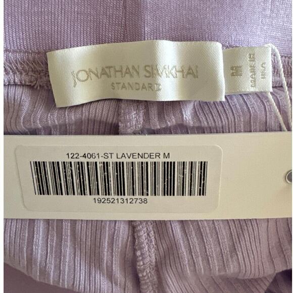 Jonathan Simkhai Celia Ribbed Knit Wide Leg Pants Medium NWT - Picture 12 of 13